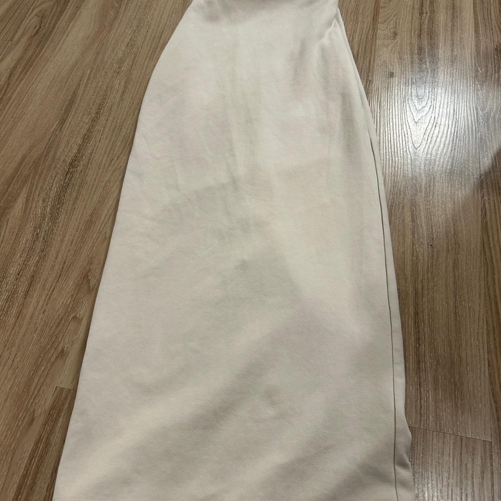 Zara Cream Pencil Skirt